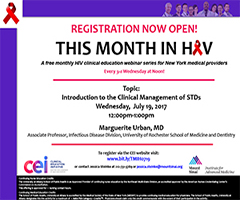 July This Month in HIV: Introduction to the Clinical Management of STDs
